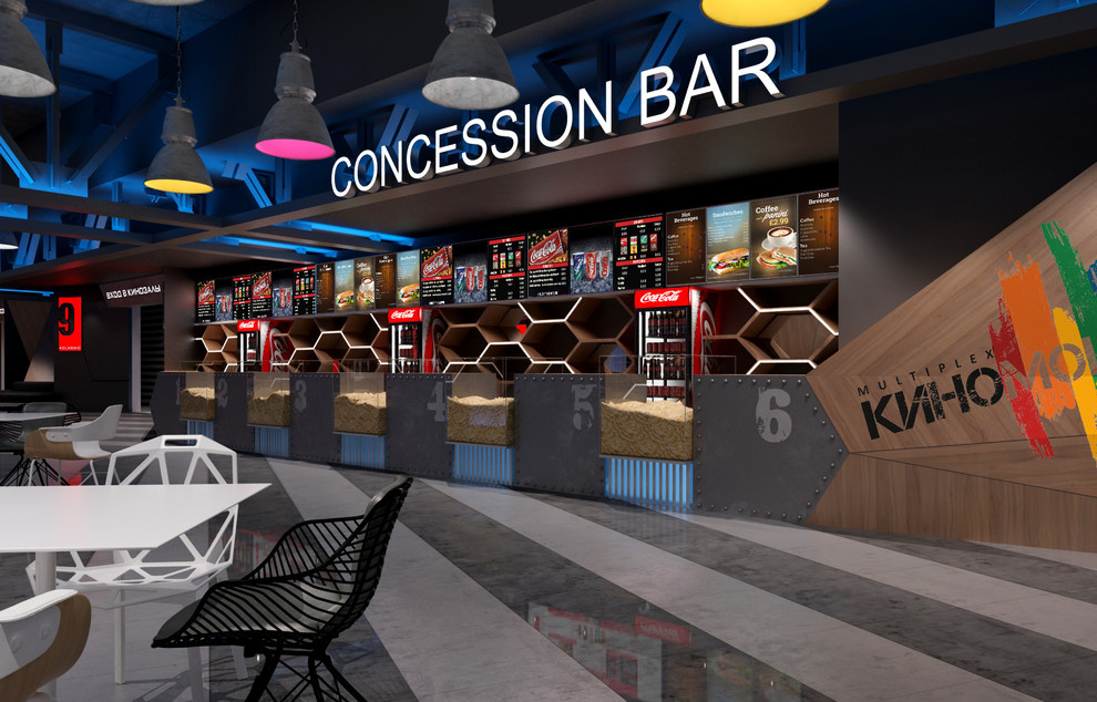 Кинотеатр в стиле LOFT