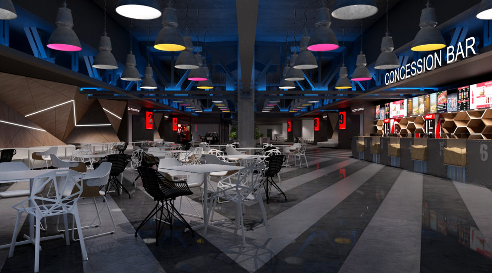 Кинотеатр в стиле LOFT