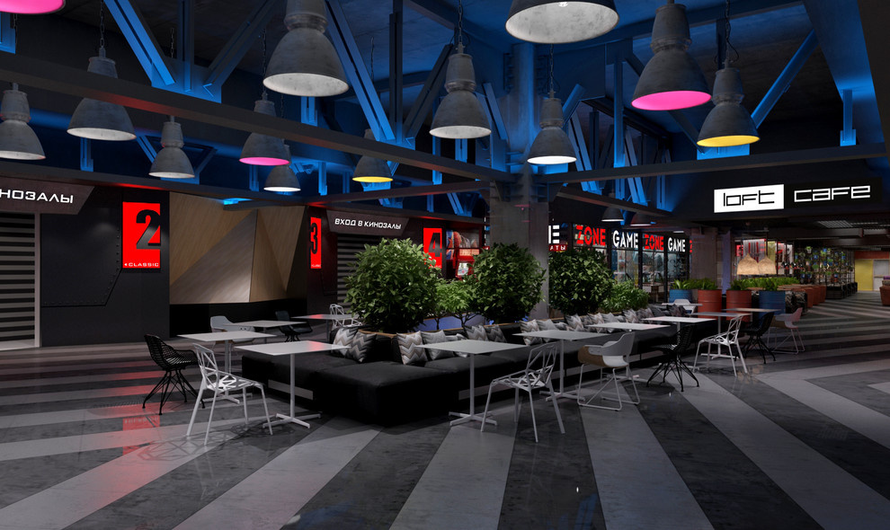 Кинотеатр в стиле LOFT