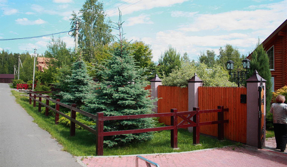 Сад в стиле Кантри в Завидово