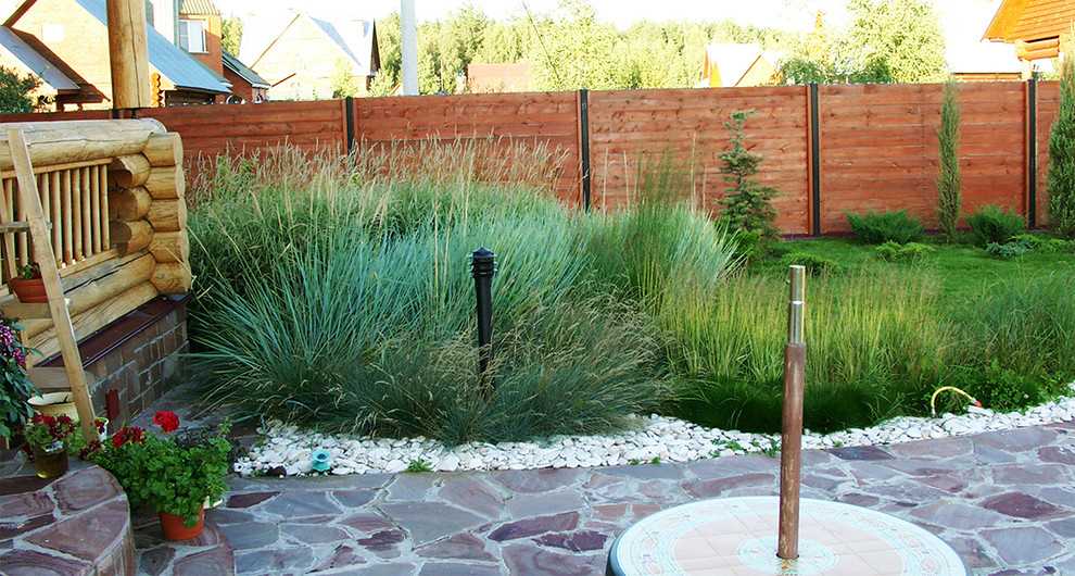 Сад фото - злаковые травы в ландшафтном дизайне.