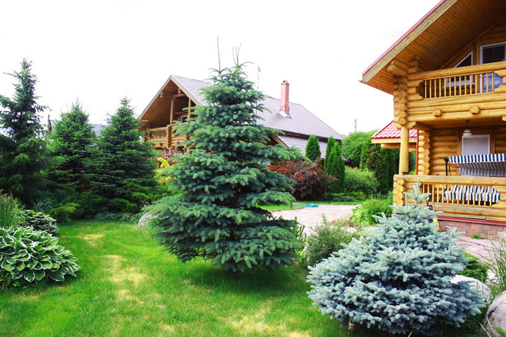 Сад в стиле кантри в Завидово