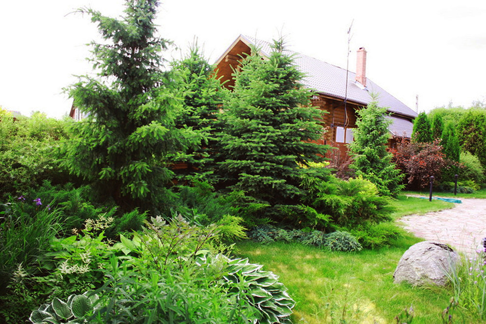 Ландшафтный дизайн - сад в стиле кантри