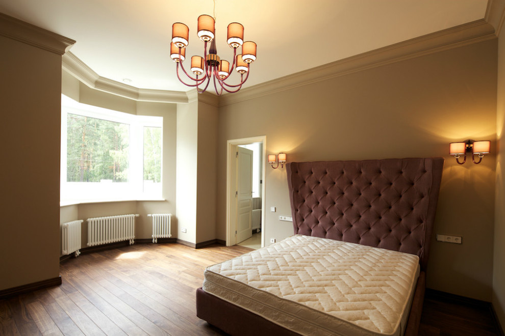 Загородный дом в Барвихе - гостиная, кухня, зал, спальня, гардеробная