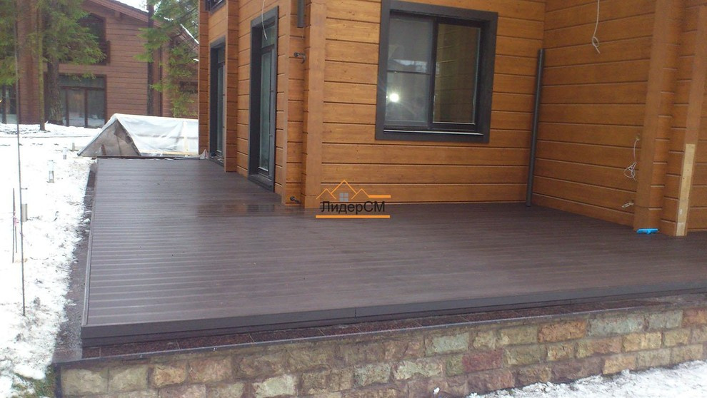 Обложка проекта: Частный дом, терраса 80 м