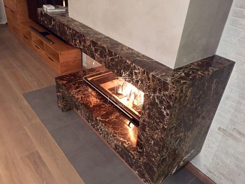 Камины из камня в на все стили и времена