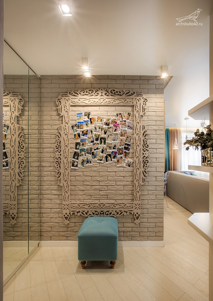 Обложка проекта: Двухкомнатная жилая квартира для молодой семьи.