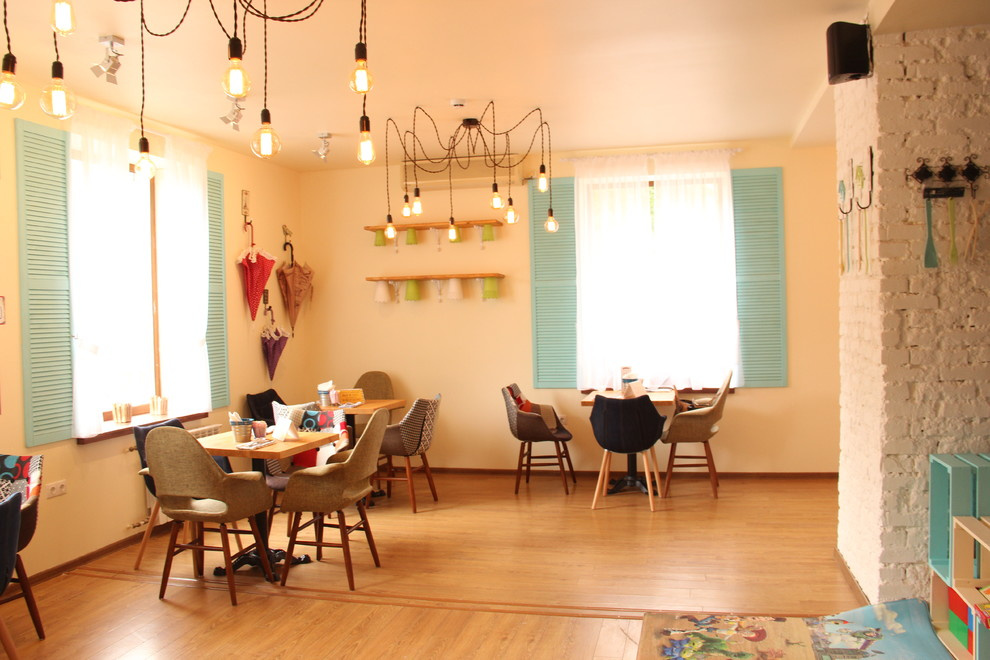 Интерьер Пекарни в красках