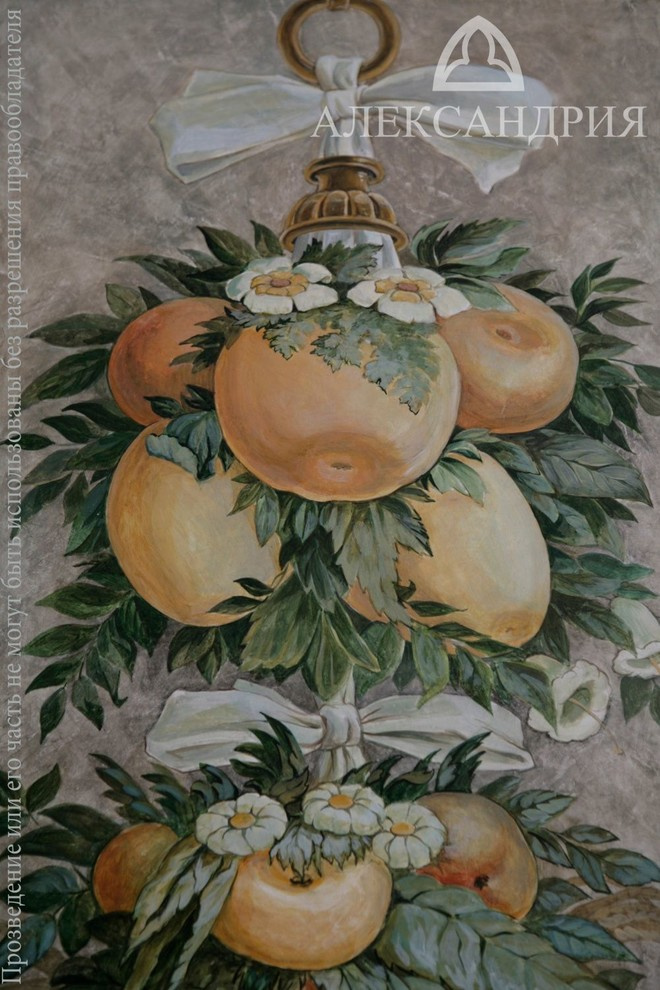 Обложка проекта: Роспись в стиле "Ренессанс". Гирлянда.