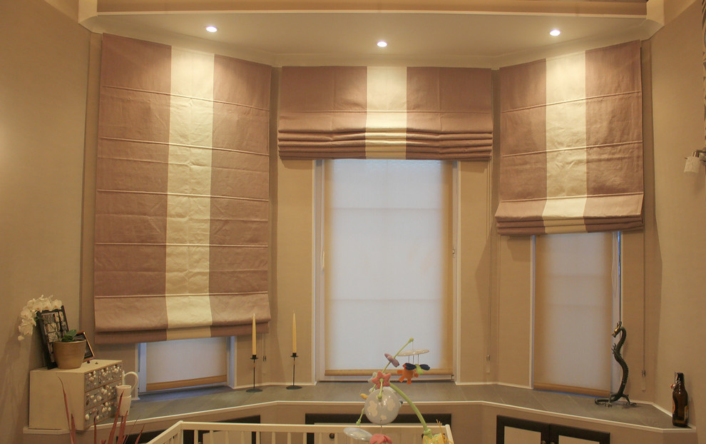 Портфолио: римские шторы