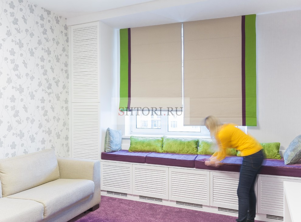 Шторы в квартиру в Строгино