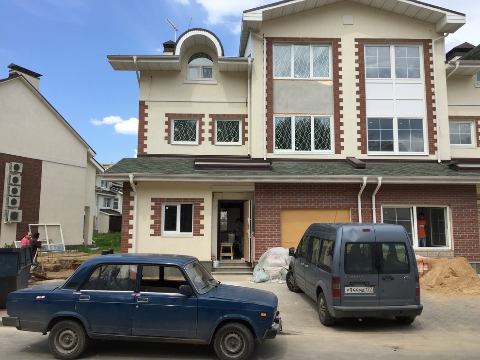 Монтаж каминной топки.