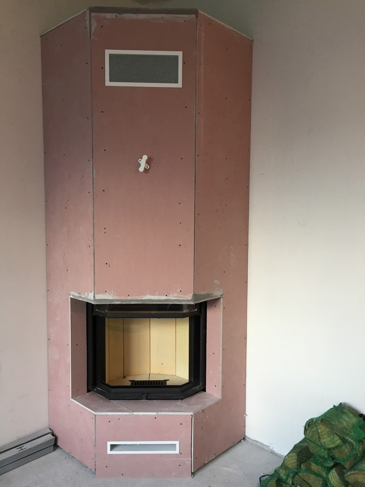 Обложка проекта: Монтаж каминной топки Schmid (Германия).