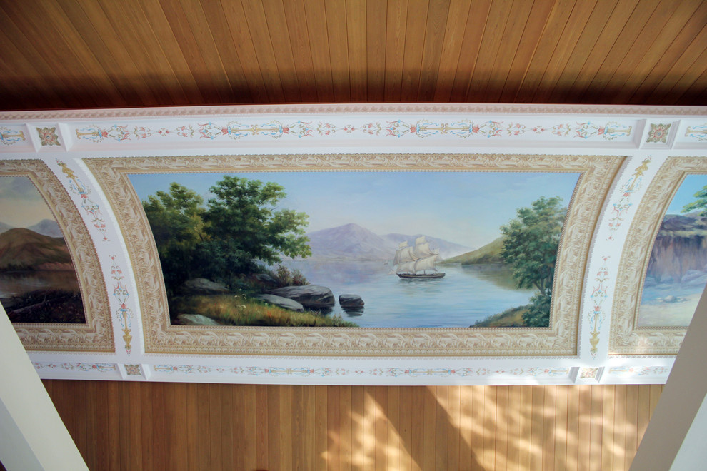 Роспись в ванной