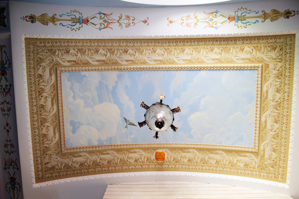 Роспись в ванной