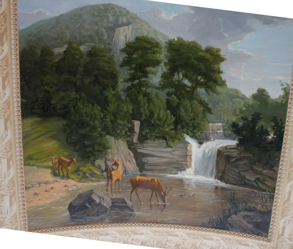 Роспись в бассейне