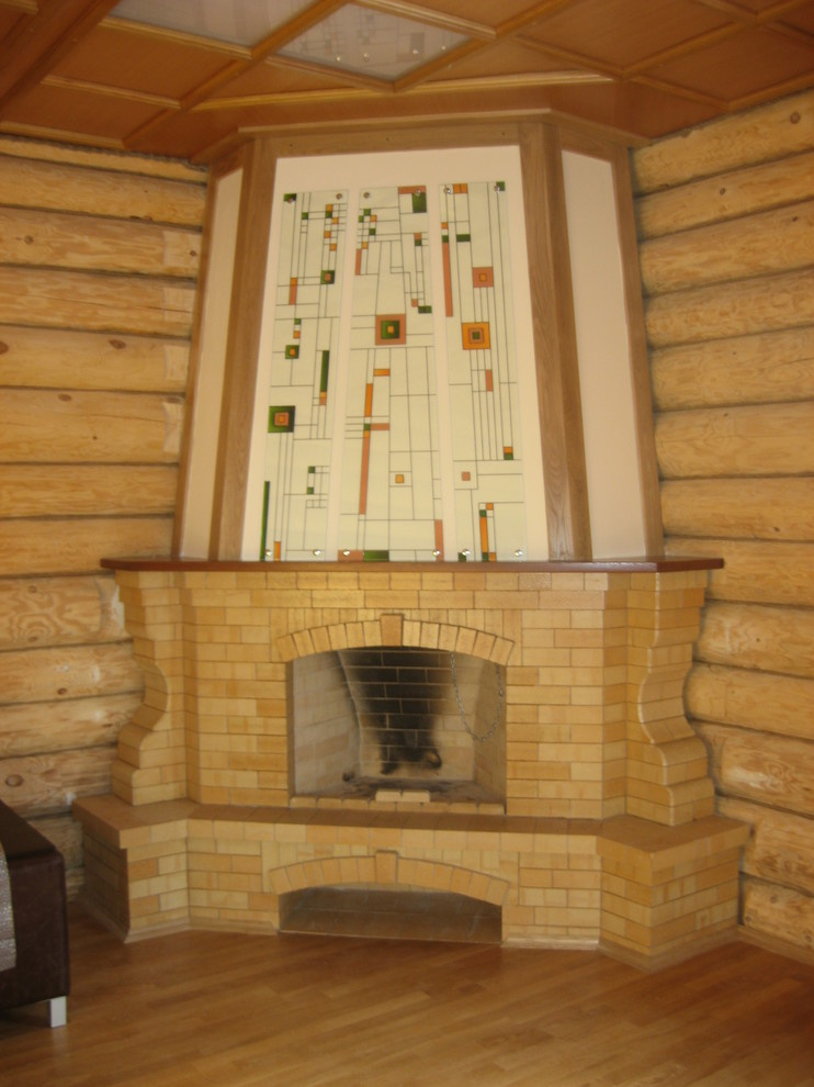 Камины угловые