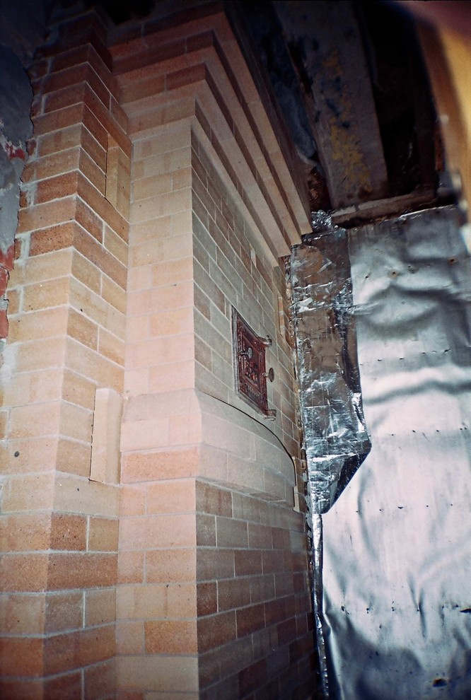 Банная печь кирпичная