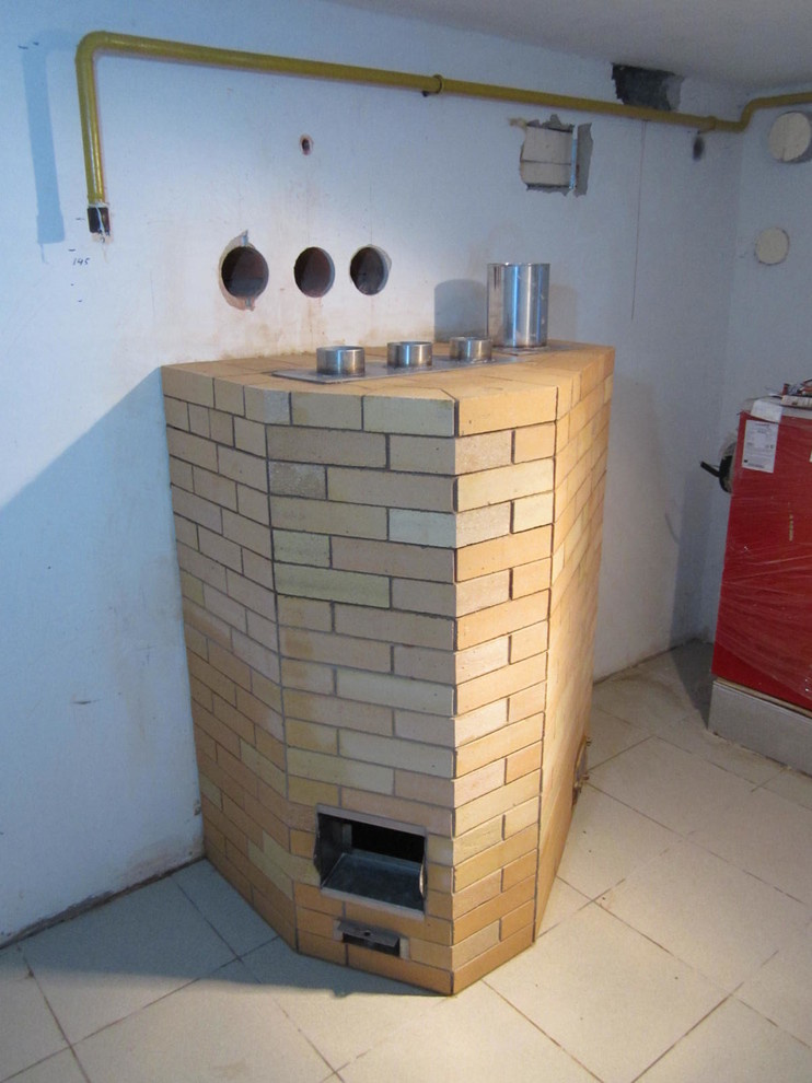 Банная печь газовая с парогенератором