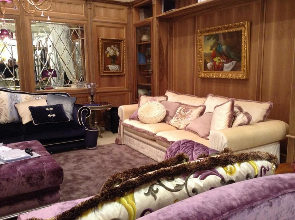 Работы Дмитрия Севрюкова в интерьерах заказчиков