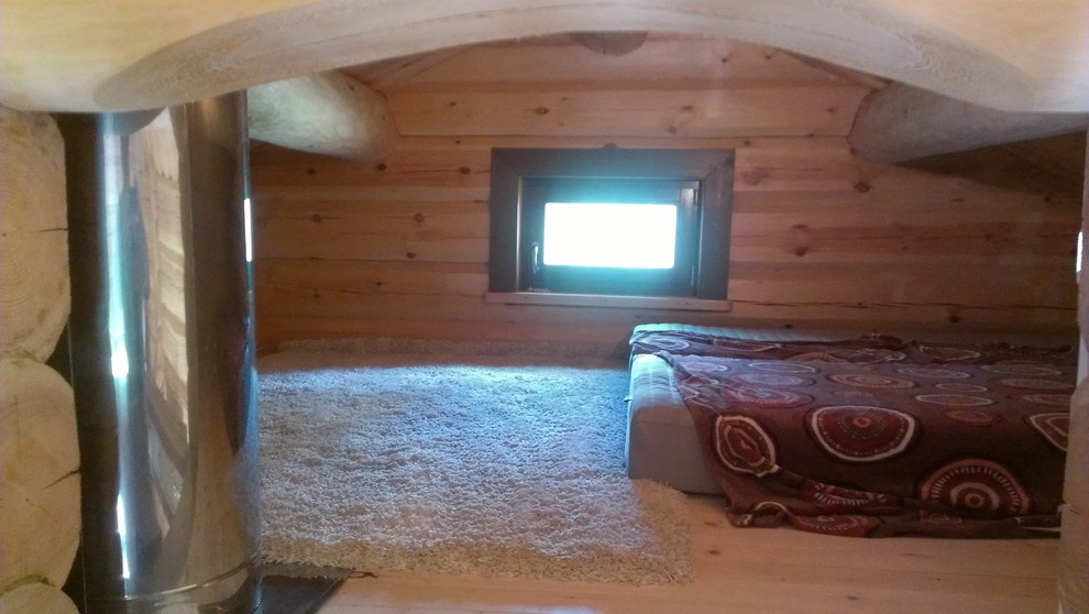 Проект бани из лафета