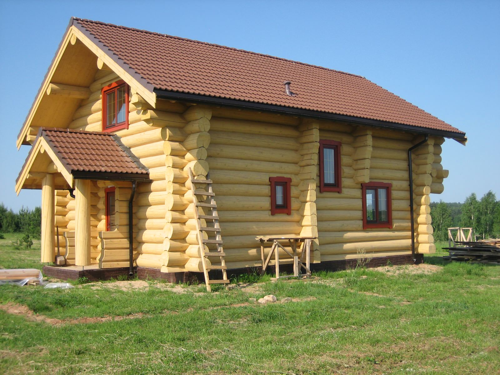 Дом из бревна