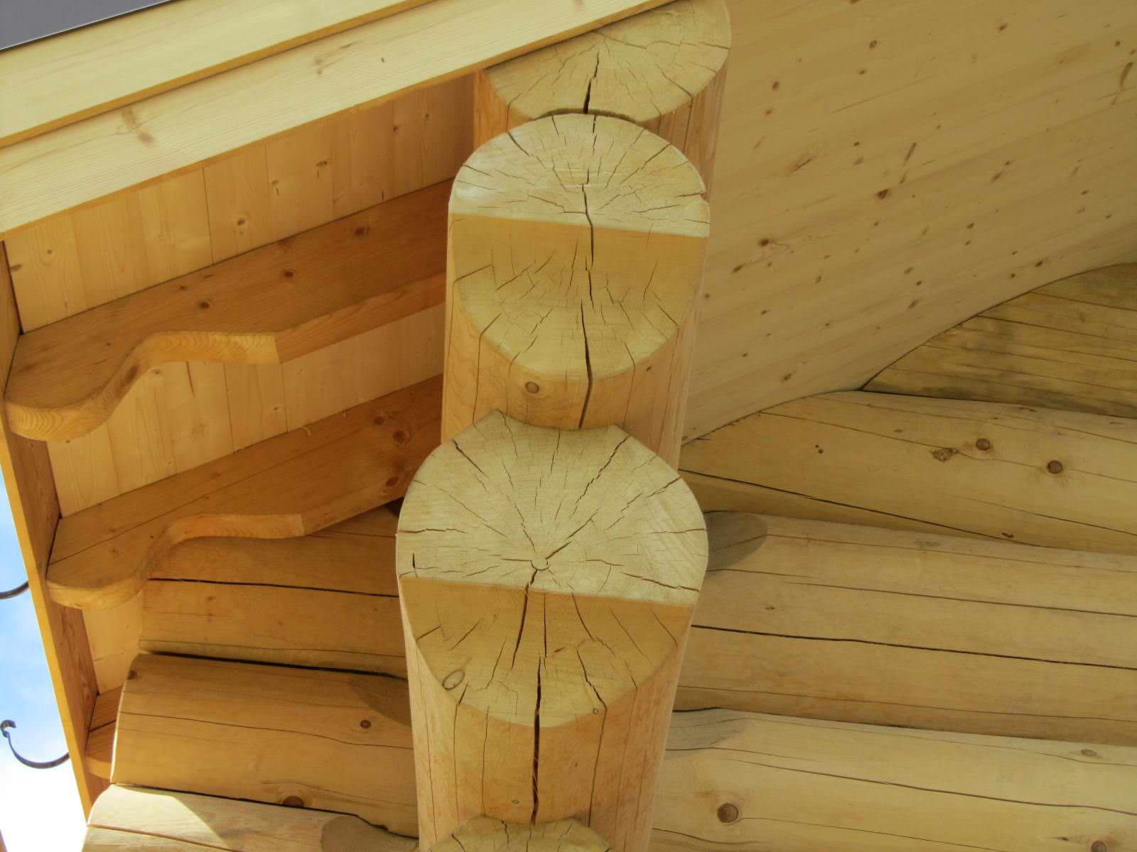 Дом из круглого бревна