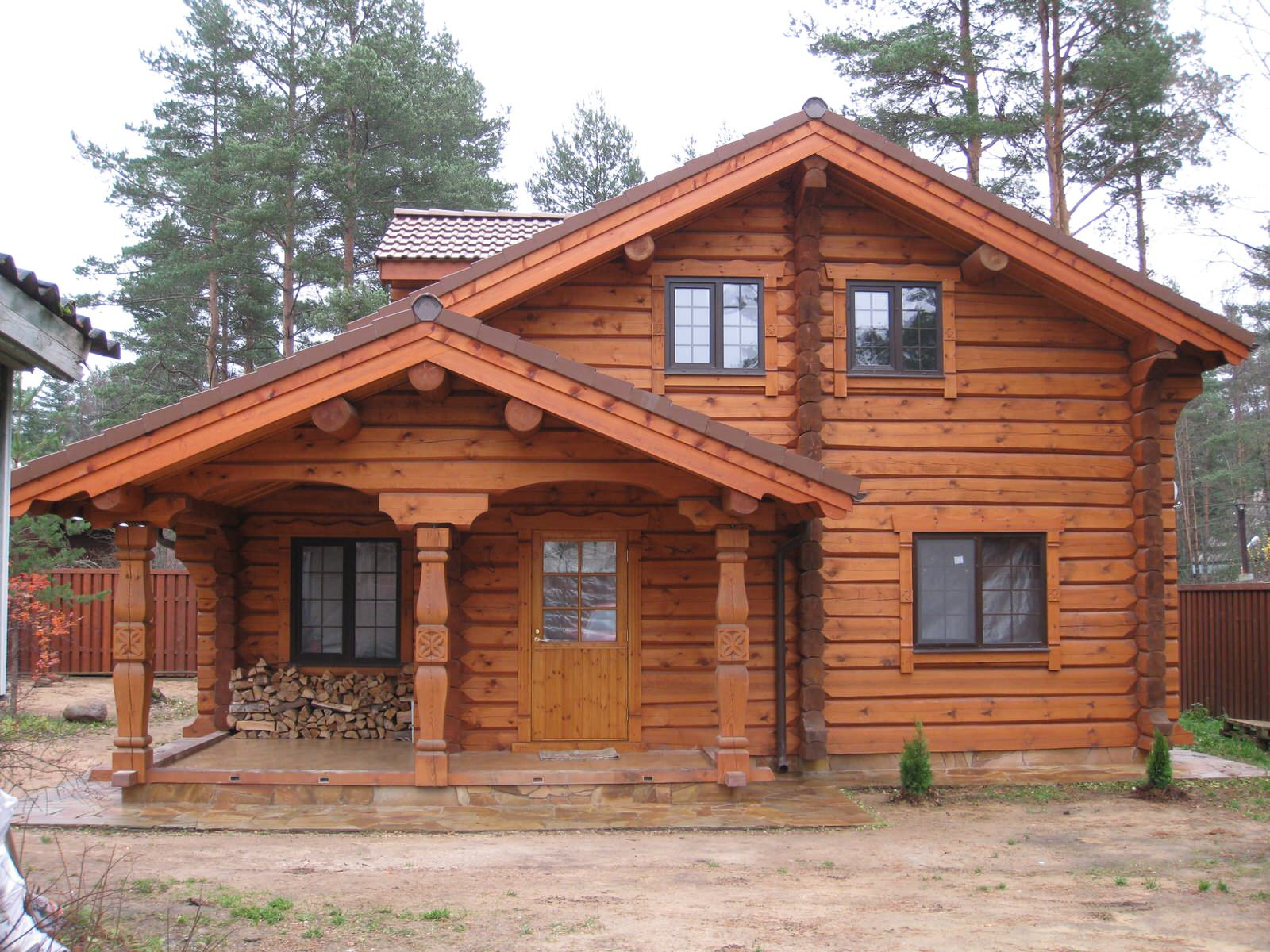 Дом из лафета