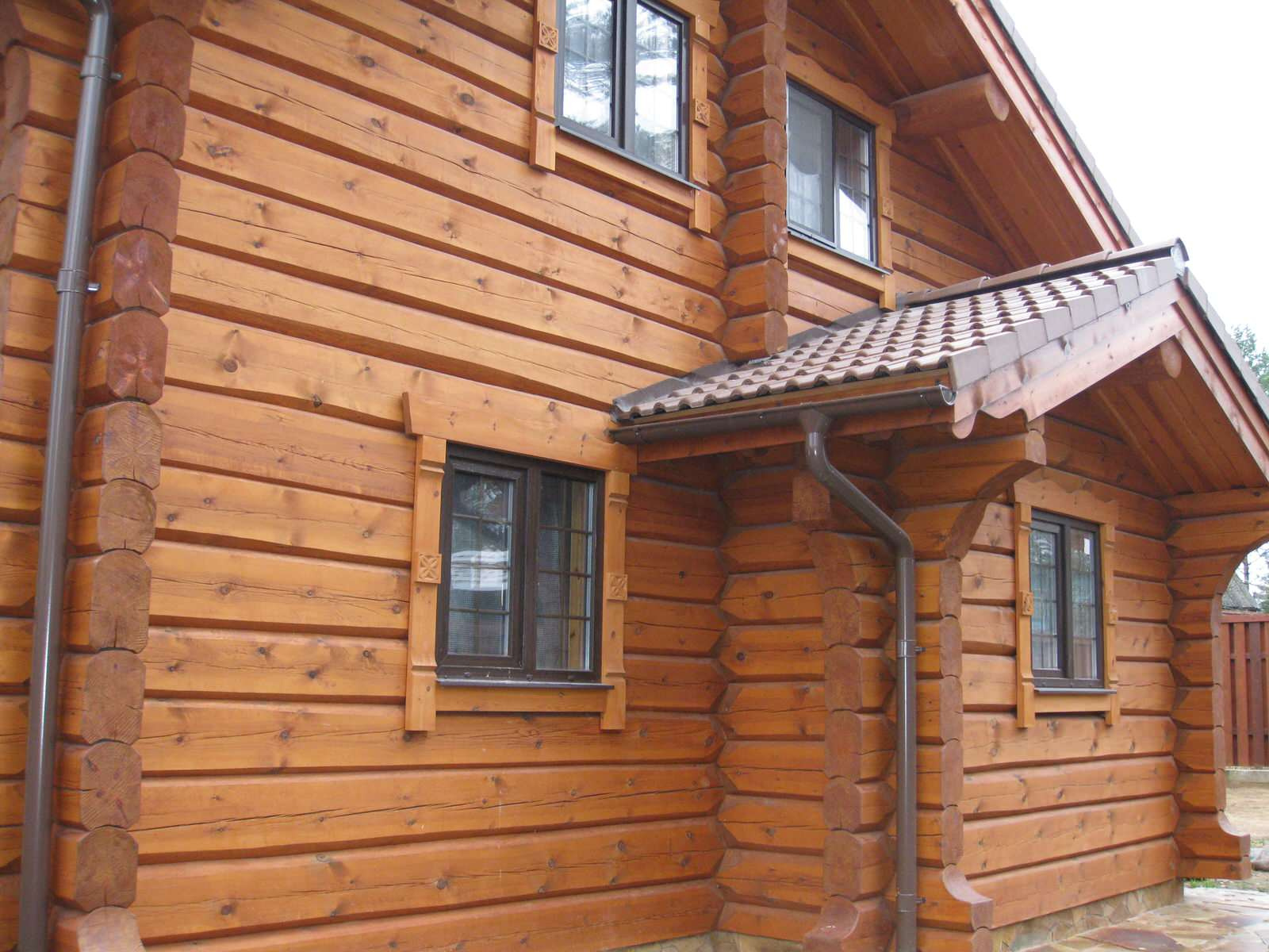 Дом из лафета