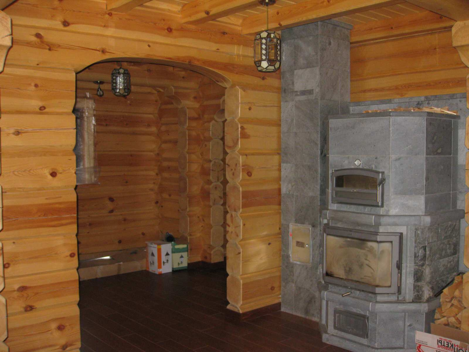 Дом из лафета