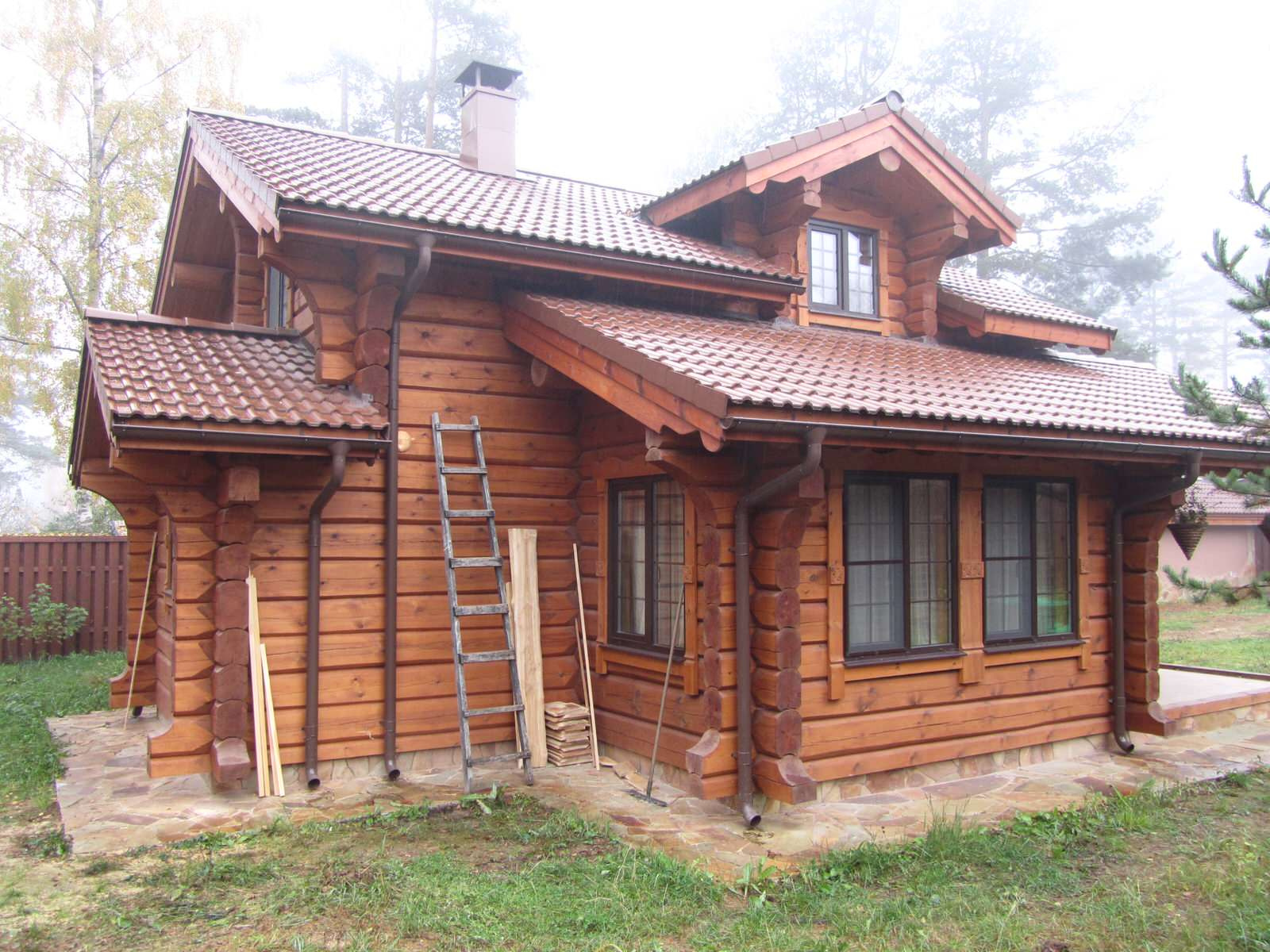 Дом из лафета