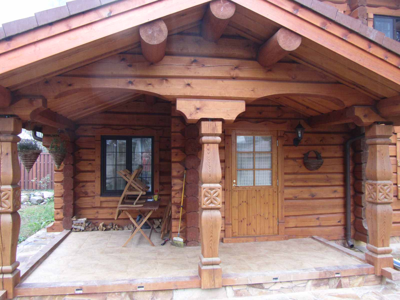 Дом из лафета