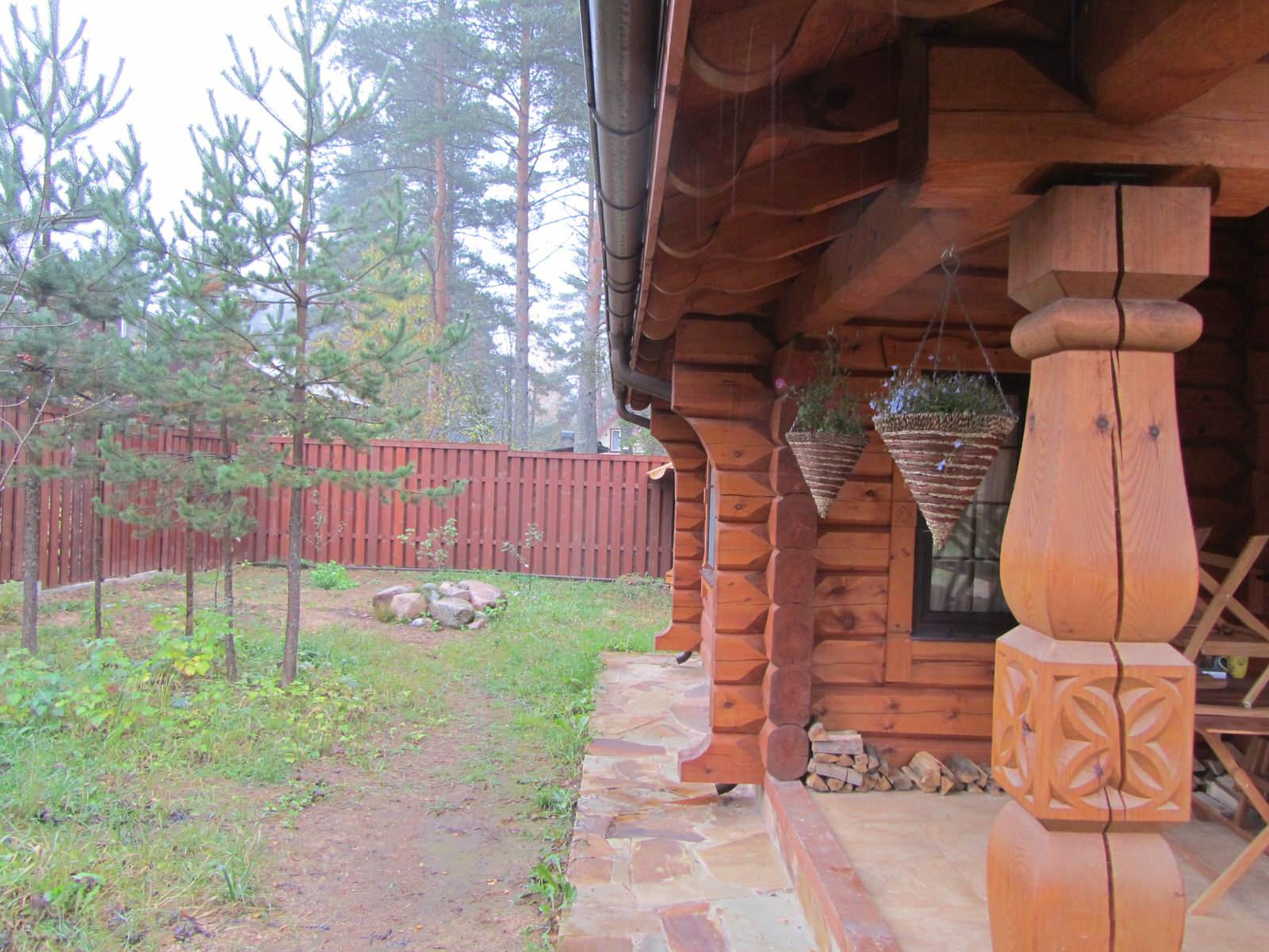 Дом из лафета