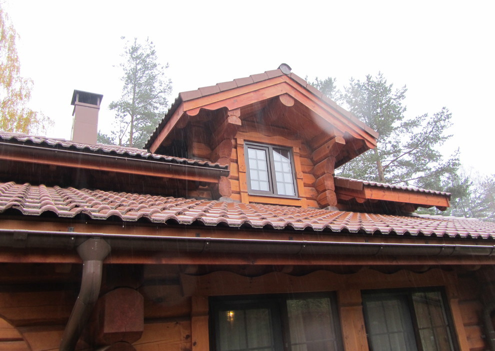 Дом из лафета