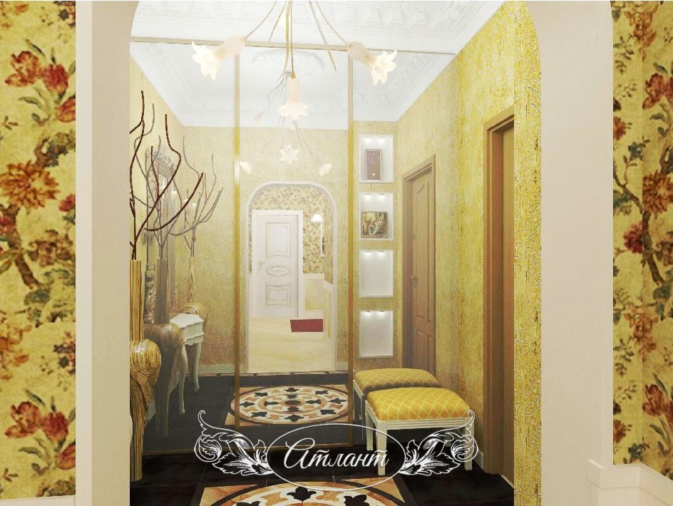 Дизайн-проект квартиры в Неоклассике