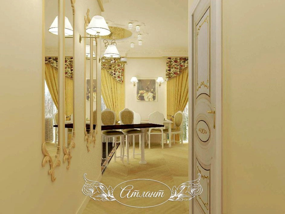 Дизайн-проект квартиры в Неоклассике