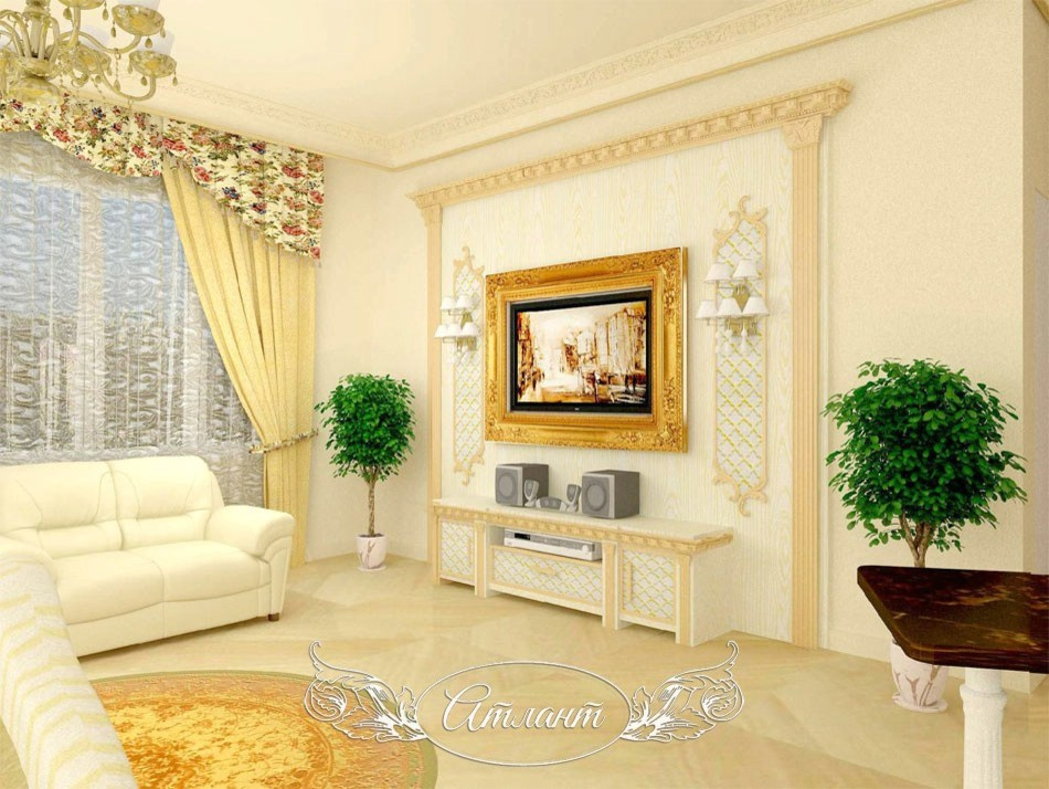 Дизайн-проект квартиры в Неоклассике