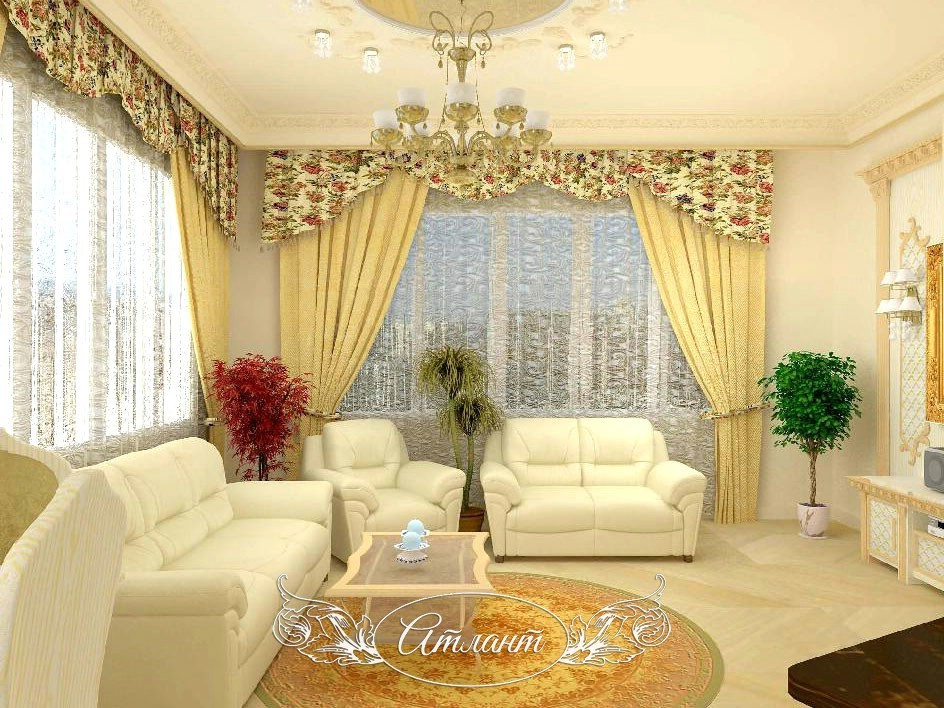 Обложка проекта: Дизайн-проект квартиры в Неоклассике