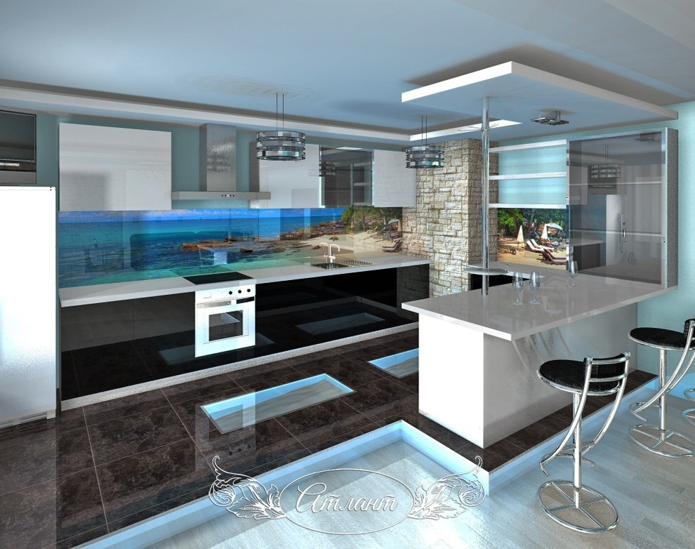 Дизайн квартиры для молодоженов в современном стиле в Иркутске