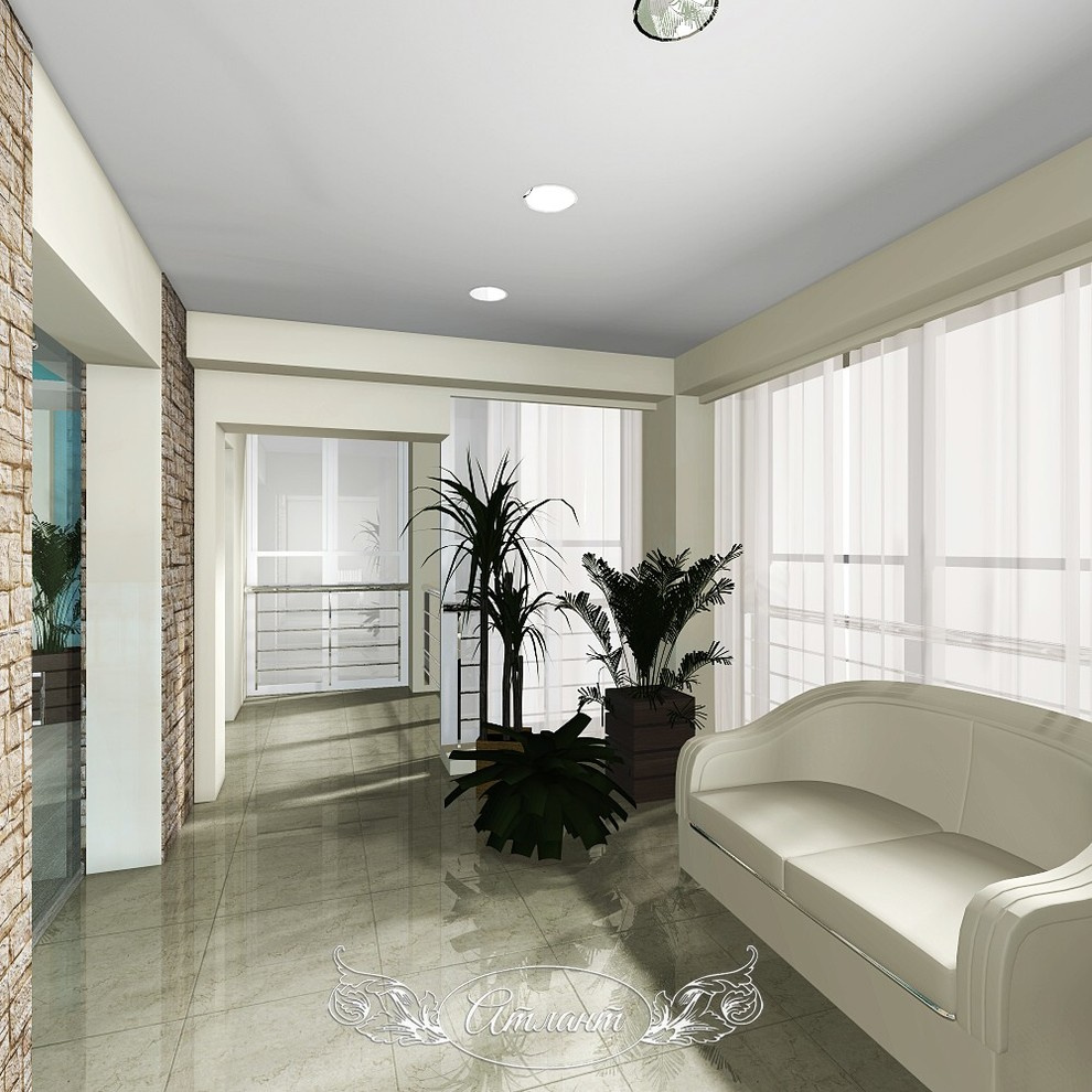 Дизайн квартиры для молодоженов в современном стиле в Иркутске