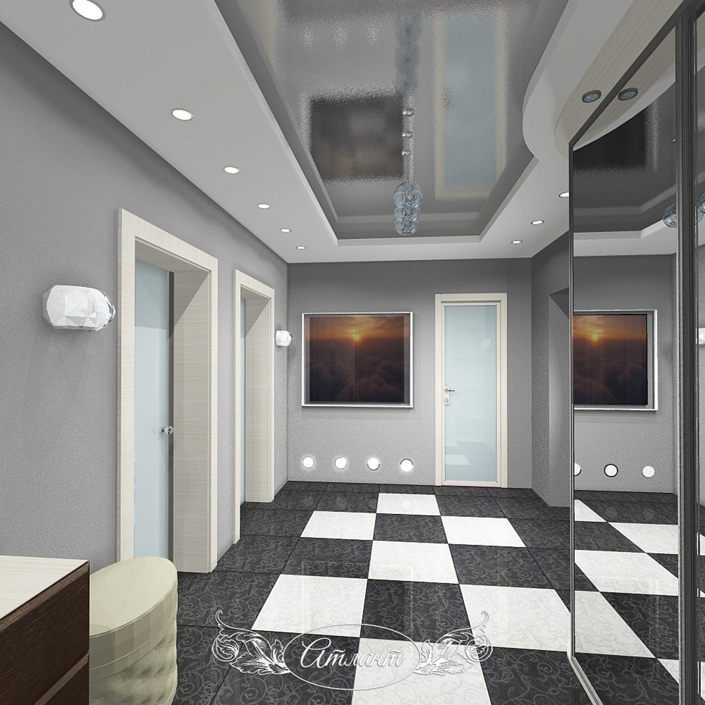 Дизайн квартиры для молодоженов в современном стиле в Иркутске