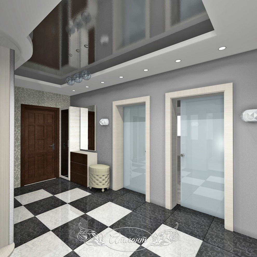 Дизайн квартиры для молодоженов в современном стиле в Иркутске