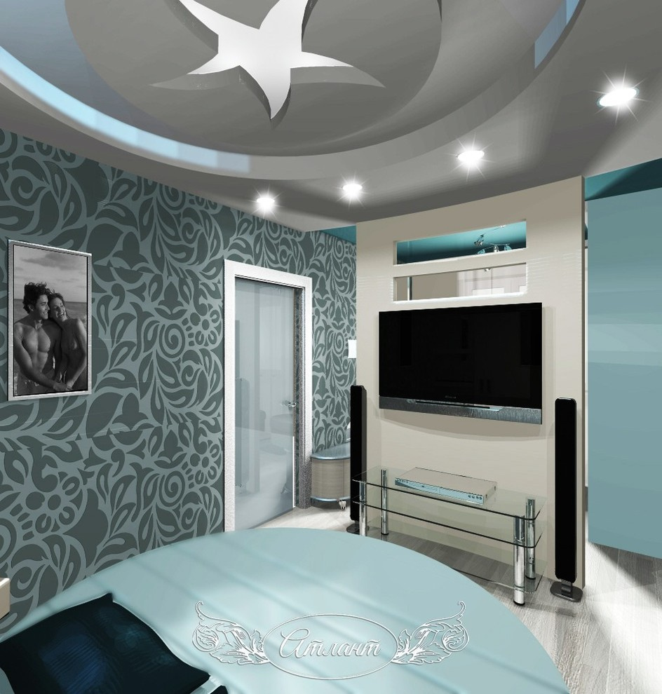 Дизайн квартиры для молодоженов в современном стиле в Иркутске