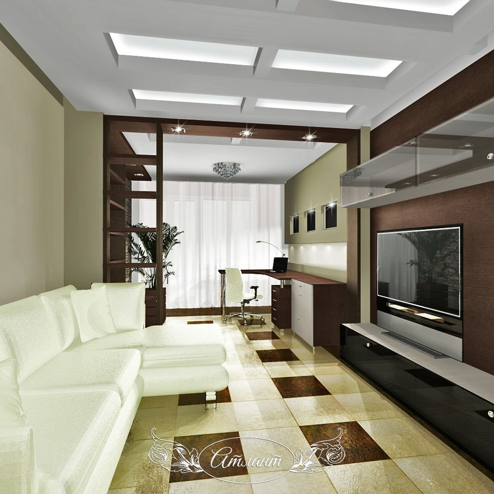 Интерьер квартиры для респектабельного мужчины 50 лет Иркутск