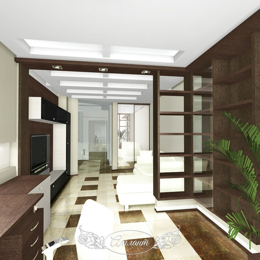 Обложка проекта: Интерьер квартиры для респектабельного мужчины 50 лет Иркутск