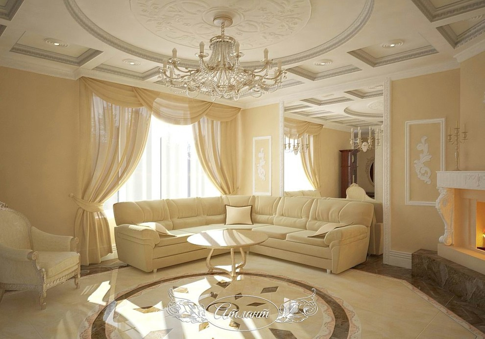 Дизайн проект коотеджа в классическом стиле