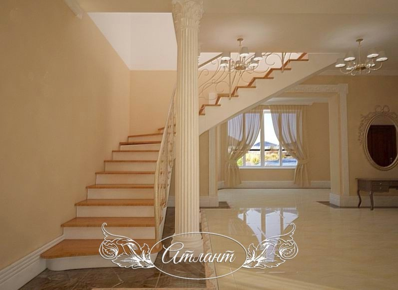 Обложка проекта: Дизайн проект коотеджа в классическом стиле