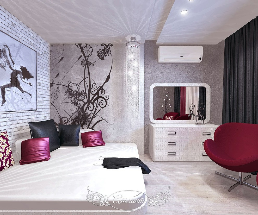 Дизайн интерьера квартиры для женщины с ребенком. Иркутск