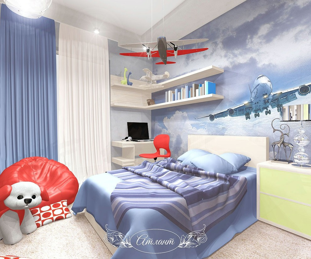 Дизайн интерьера квартиры для женщины с ребенком. Иркутск