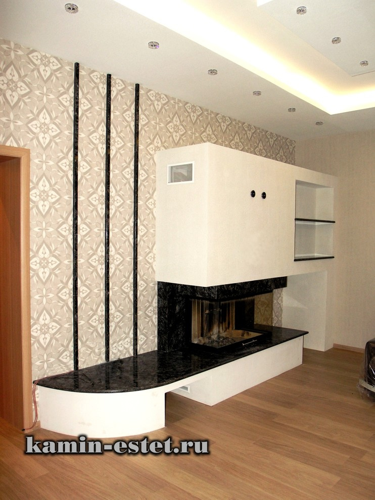 Камины из мрамора
